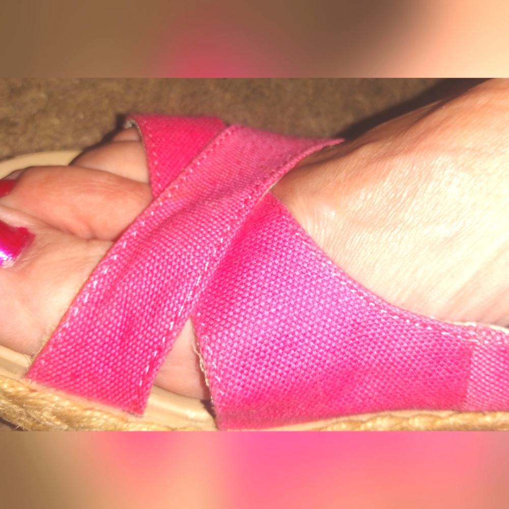 Crocs Pink sandals with heel#75